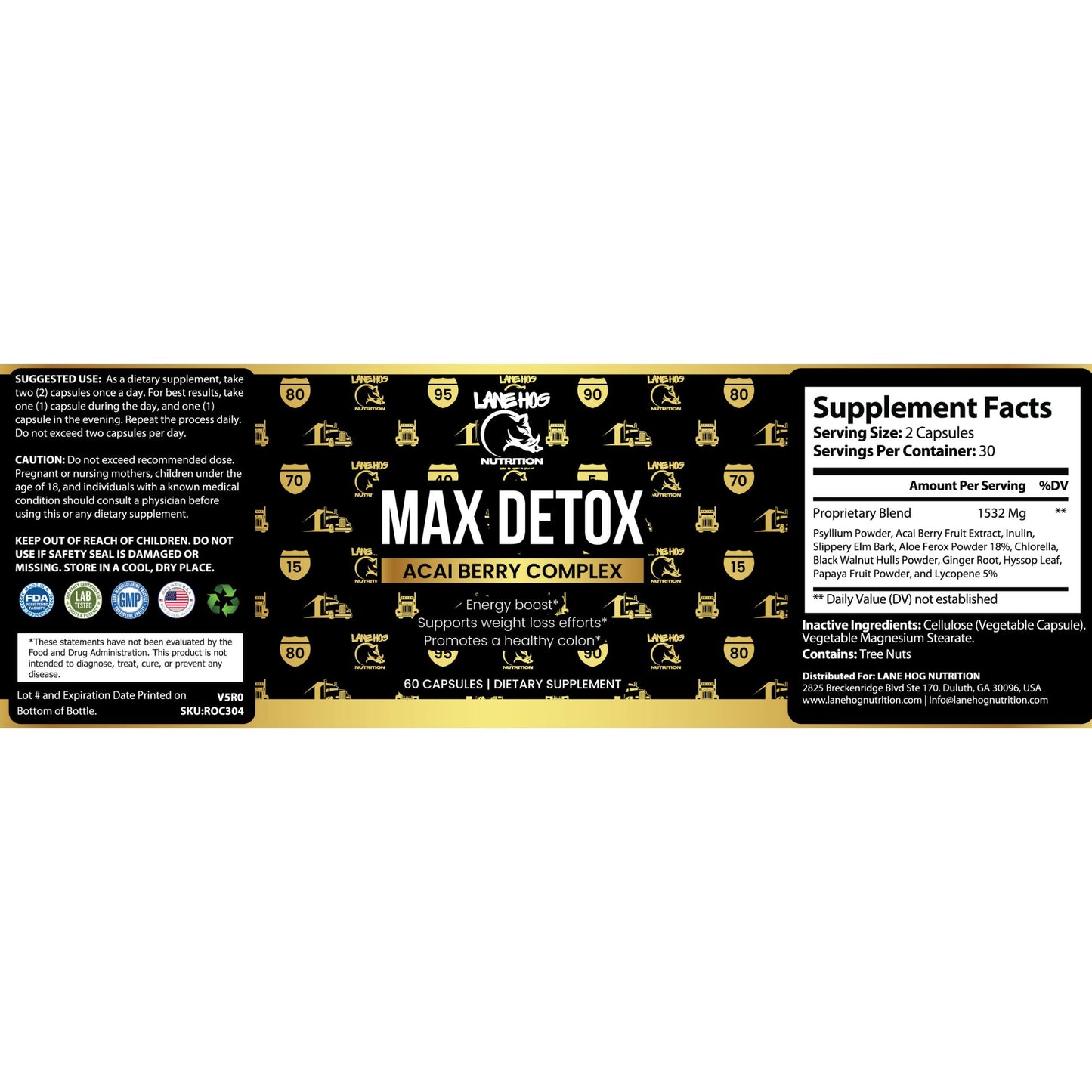 Max Detox - Acai Berry