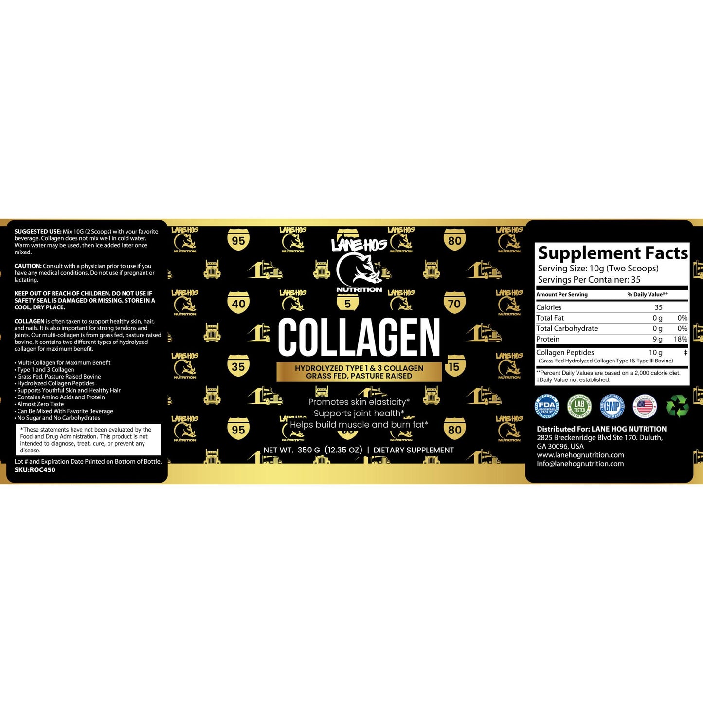 Collagen - Type 1 & 3 Grass Fed Pasture Raised
