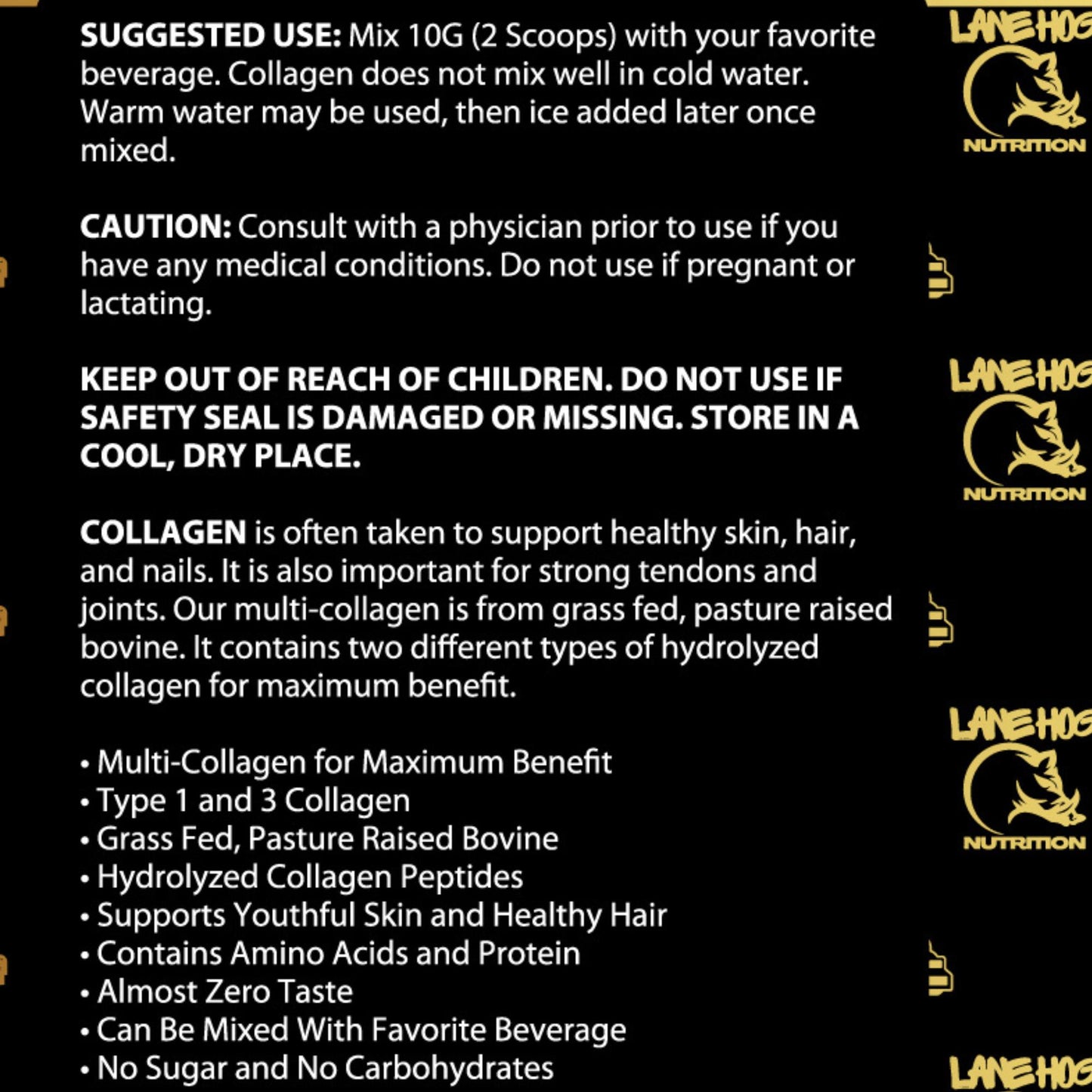 Collagen - Type 1 & 3 Grass Fed Pasture Raised