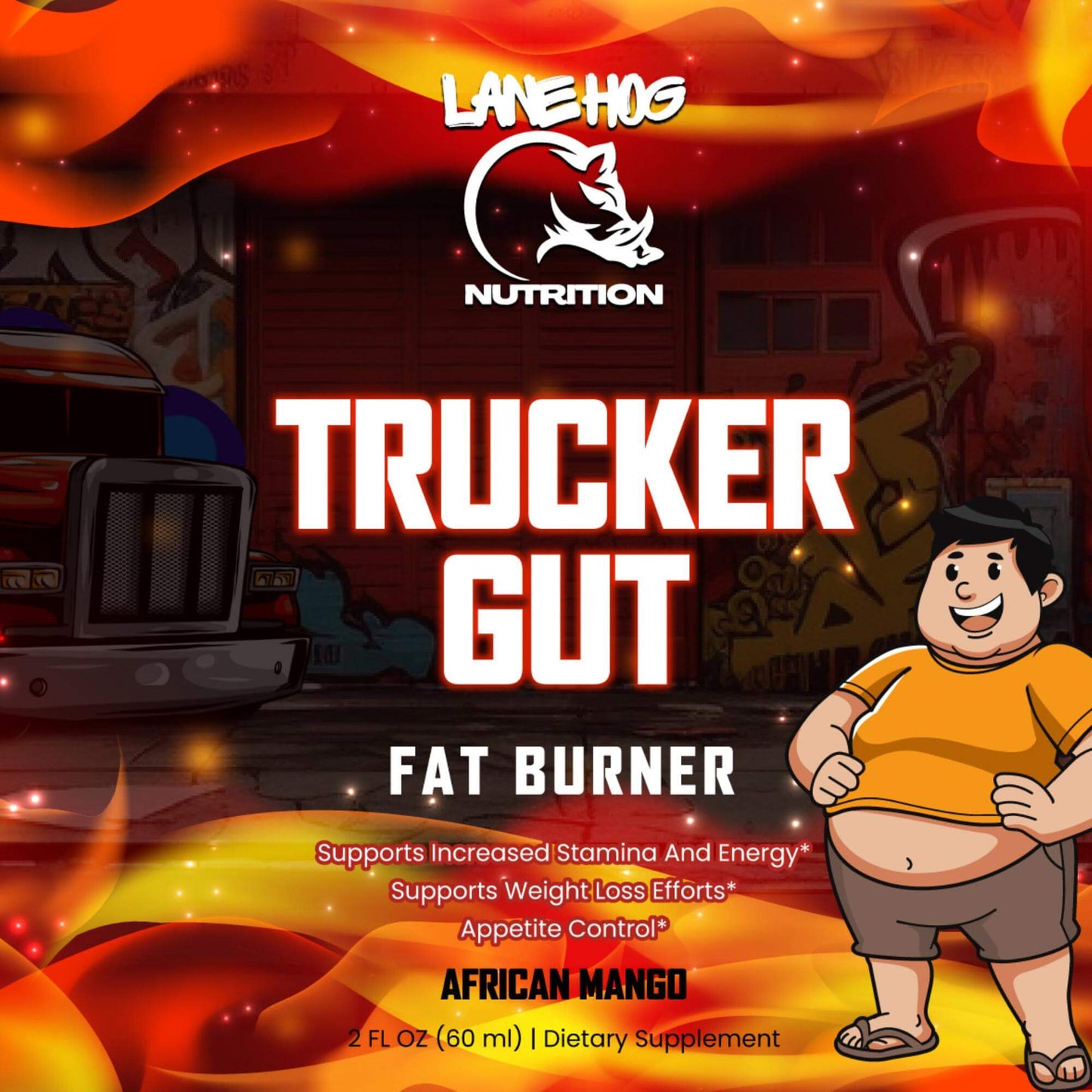Trucker Gut Fat Burner African Mango