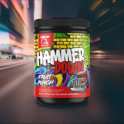 Hammer Down Energy + Focus - Fruit Punch