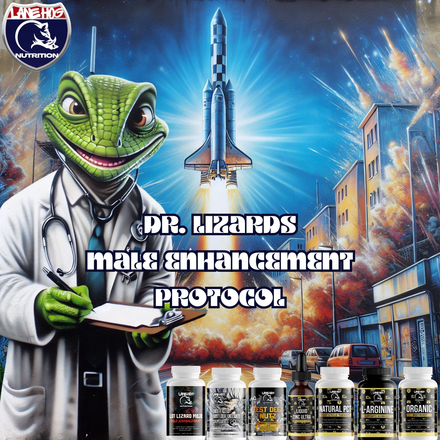 DR. LIZARD'S MALE ENHANCEMENT PROTOCOL  (BUNDLE DEAL)