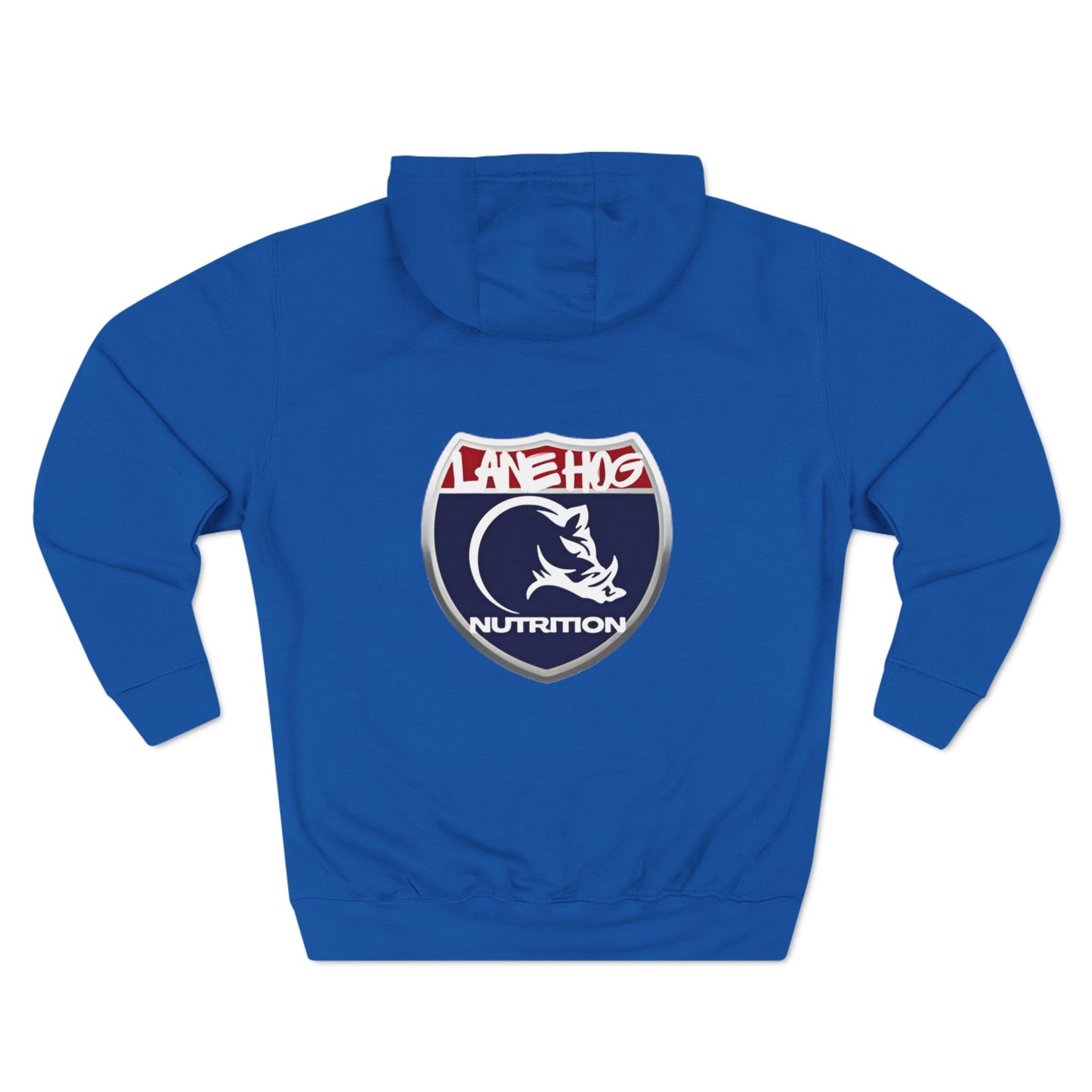 Three-Panel Fleece Hoodie