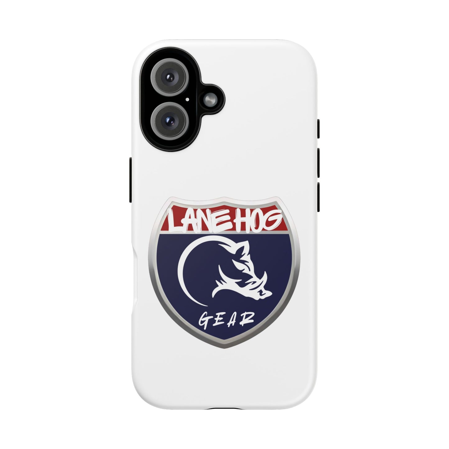 Lane Hog Gear Rhino Shield Phone Case — Rugged Protective Case with Logo