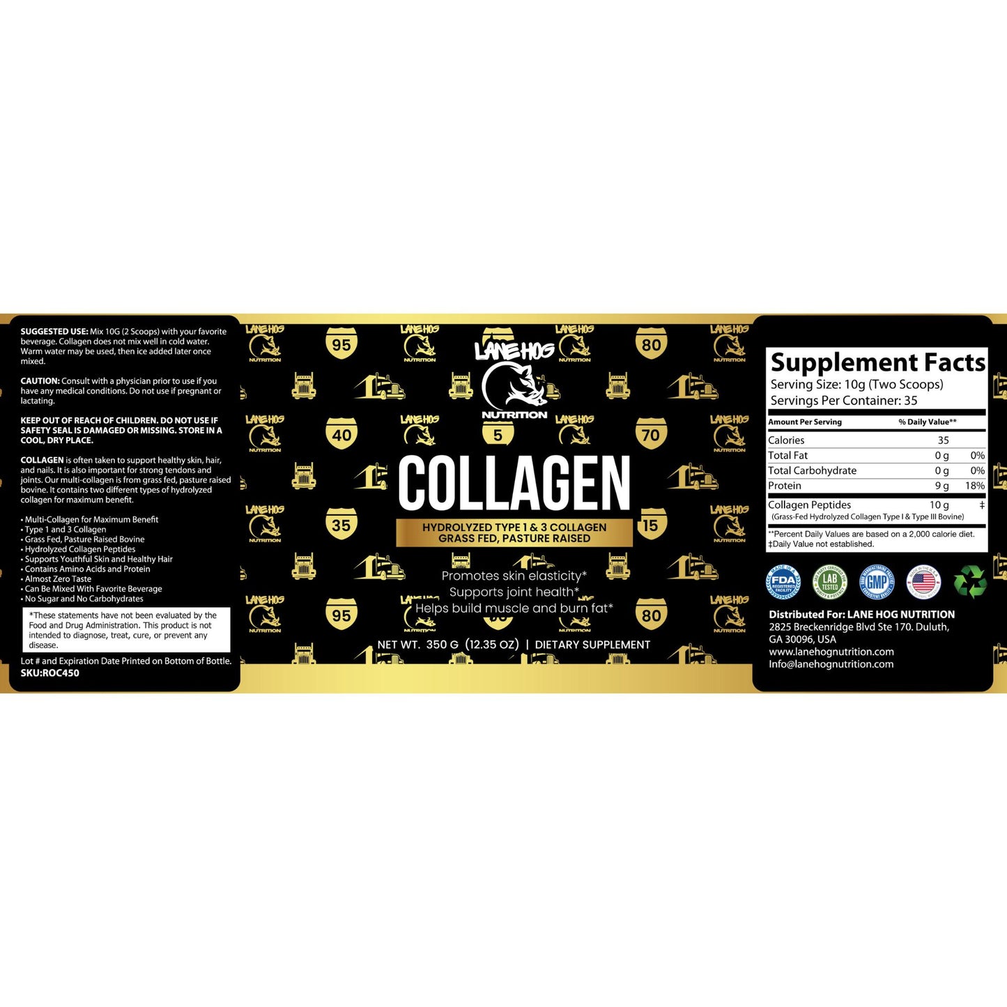 Collagen  - Type 1 & 3 Grass Fed Pasture Raised