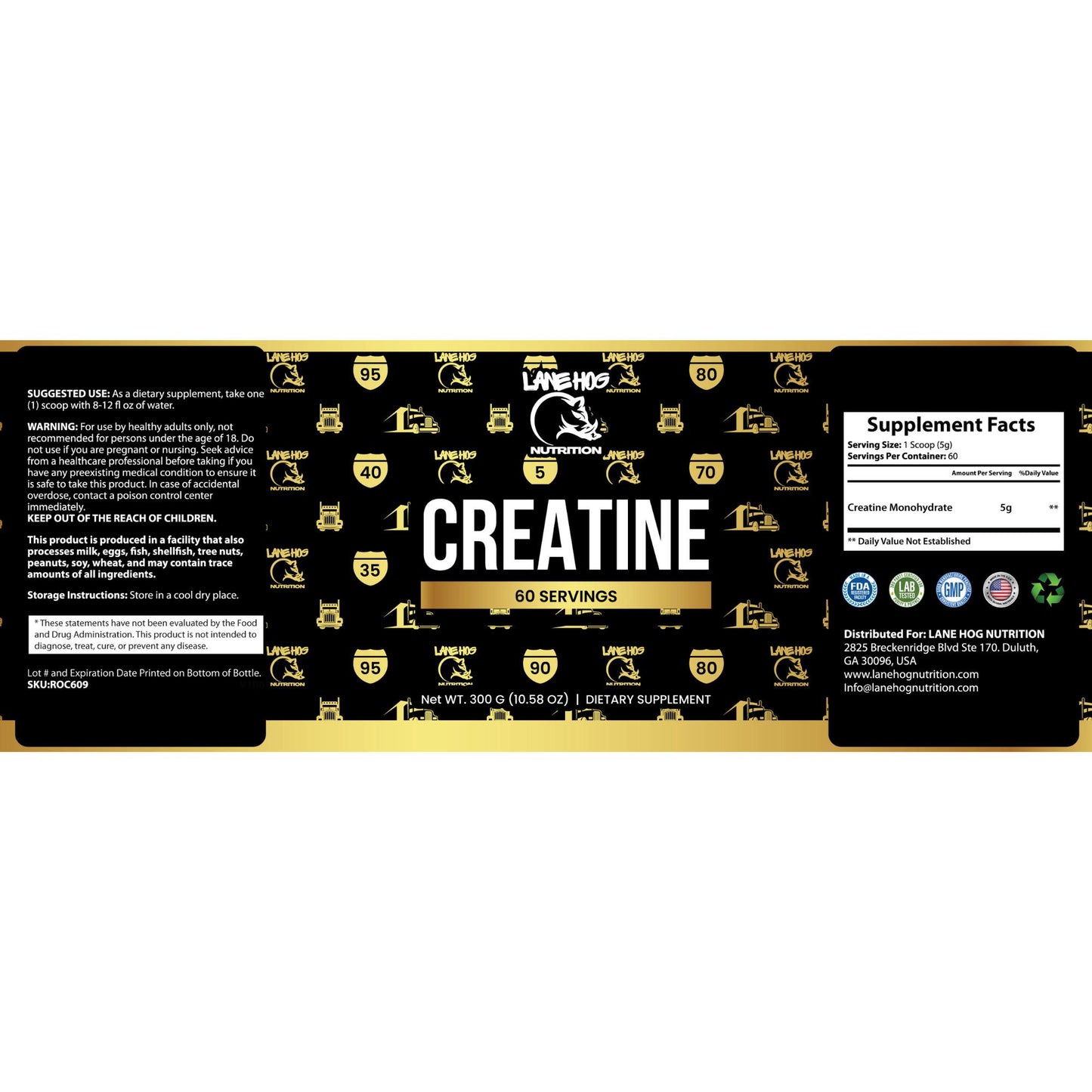 Creatine Monohydrate Powder