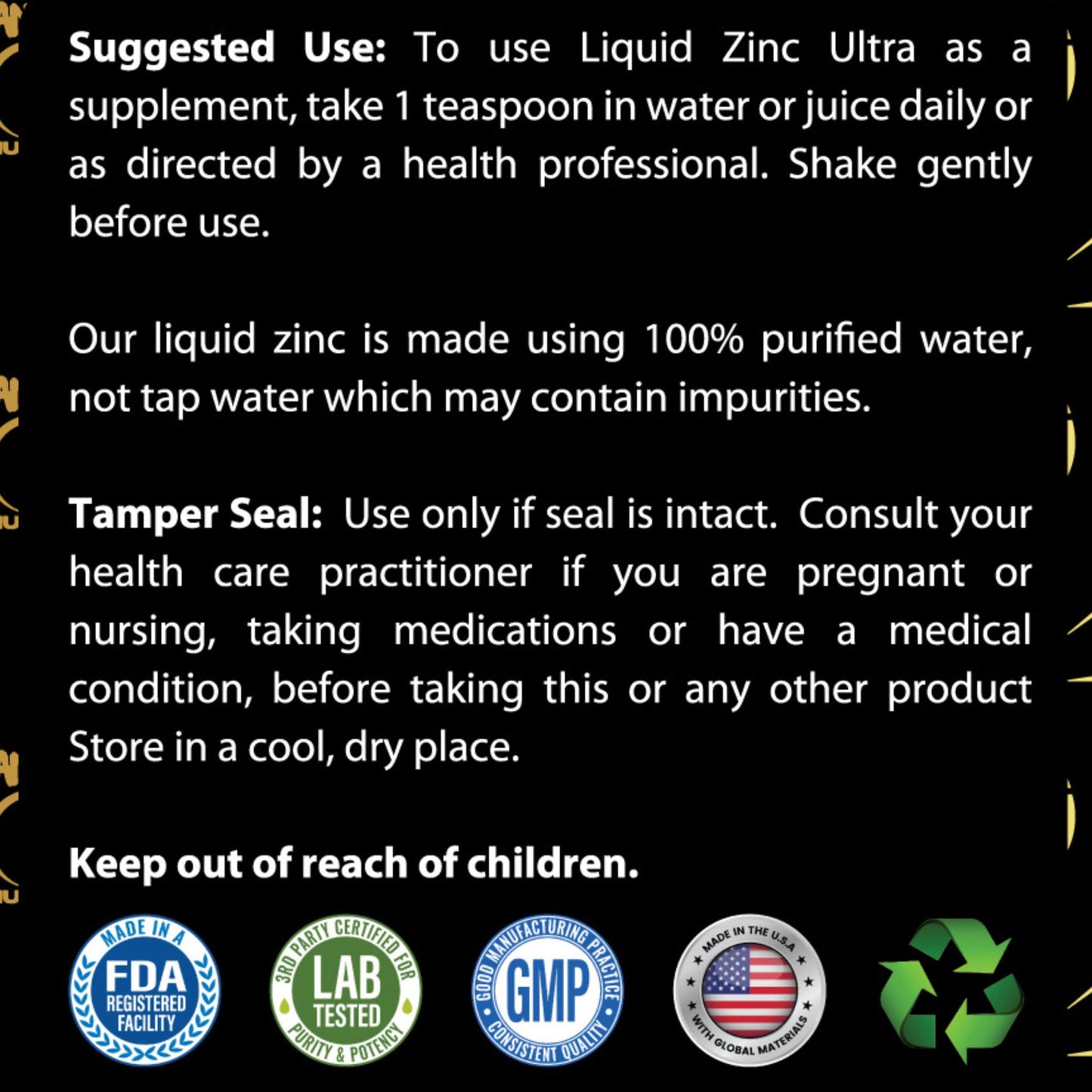 Liquid Zinc Ultra - Drops