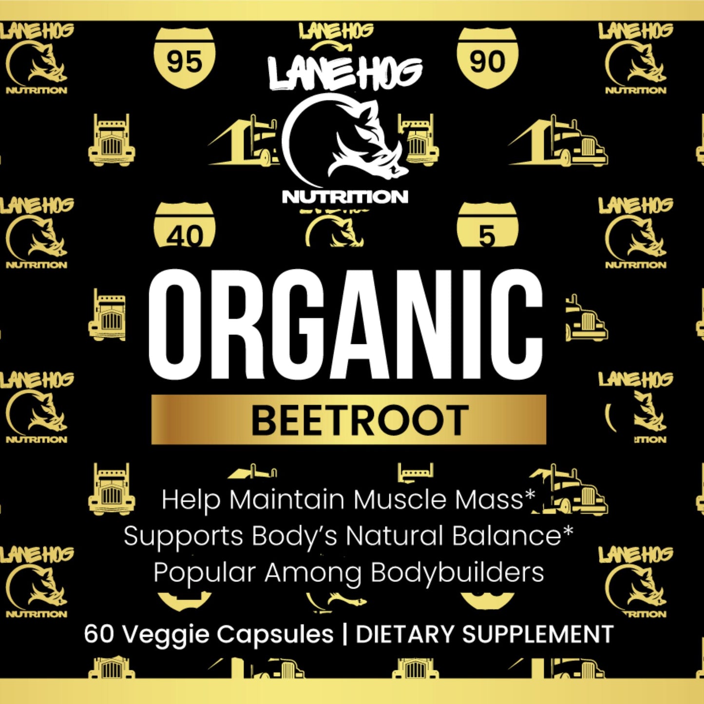 Organic Beet Root - Capsules