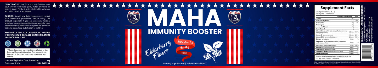 MAHA IMMUNITY BOOSTER - ELDERBERRY