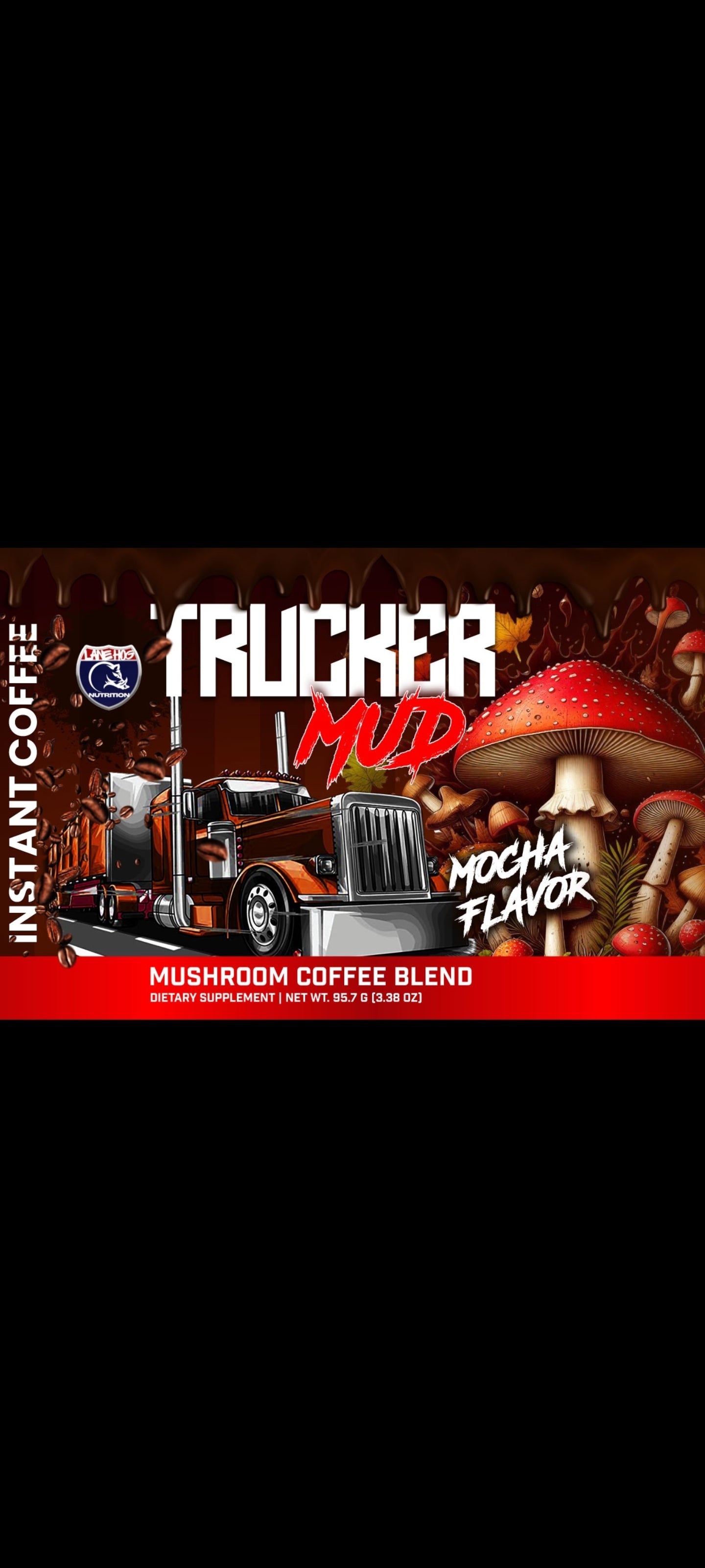 TRUCKER MUD - MUSHROOM COFFEE BLEND MOCHA